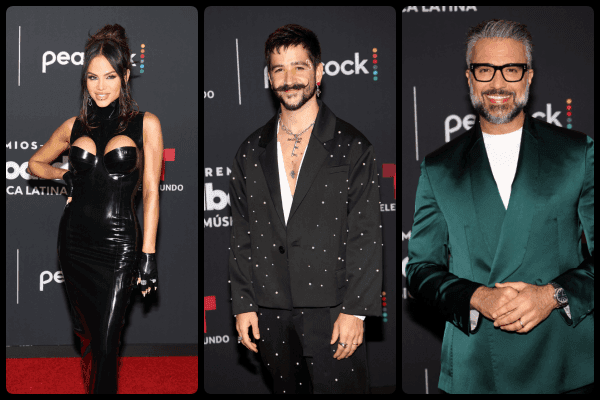 Celebridades brillaron en la alfombra roja de los Billboard