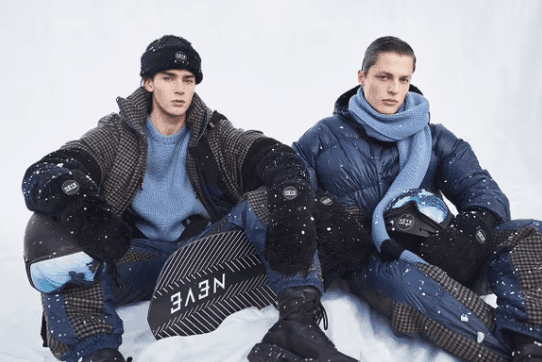 Giorgio Armani presentó su nueva cápsula “Neve”