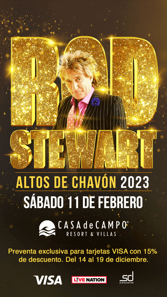 Rod Stewart llegará a RD en su gira por dos países