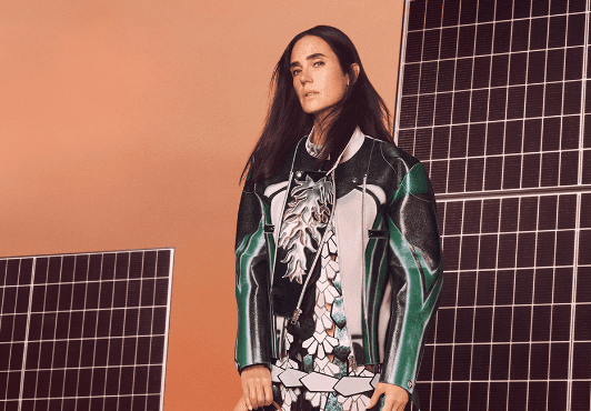 Así posó Jennifer Connelly para nueva campaña de Louis Vuitton