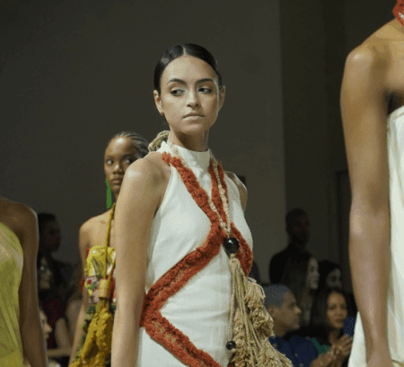 Esta fue la propuesta de Yesmin Serulle en el RD Fashion Week 2022