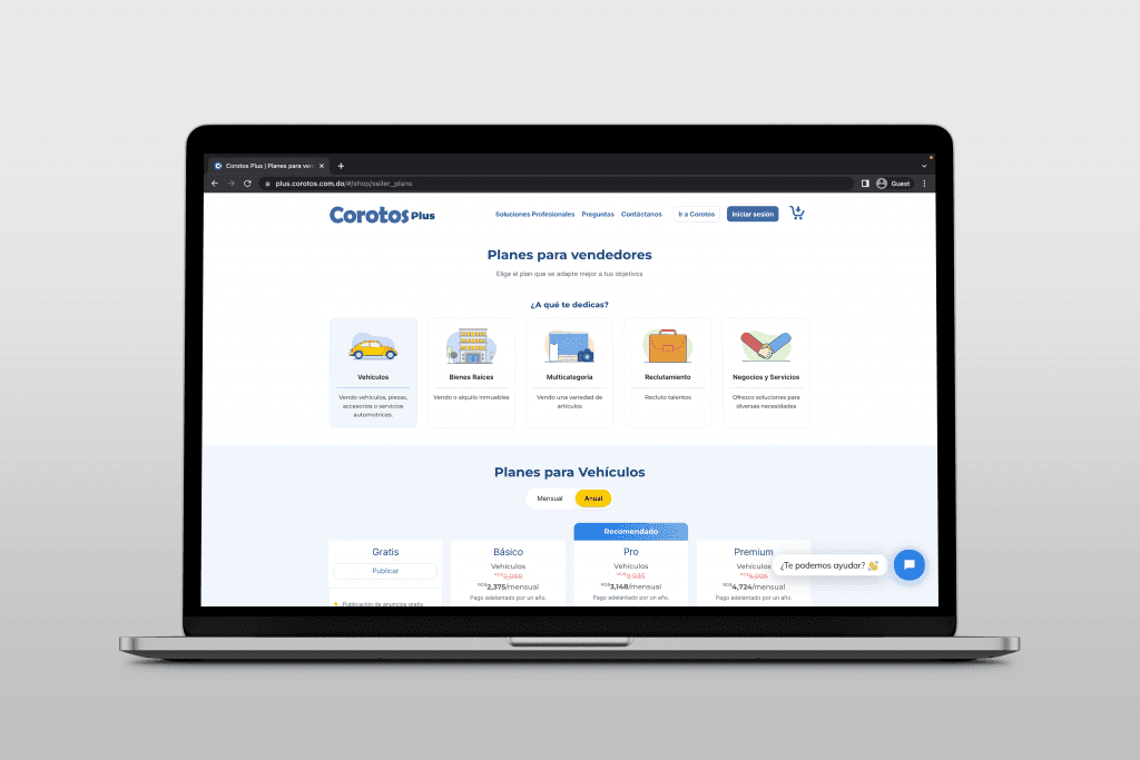 Planes Corotos, las nuevas soluciones de ventas para profesionales