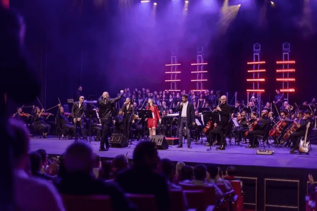 Teatro Nacional retumbó con el concierto “Rock Sinfónico”