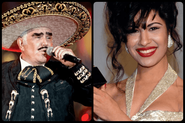 Vicente Fernández y Selena entre los mejores cantantes de la historia