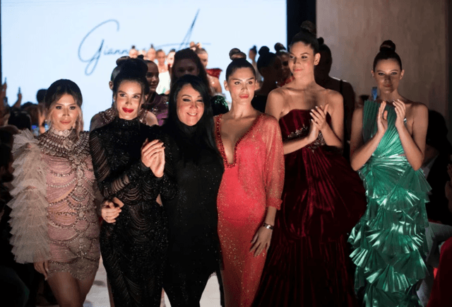 Giannina Azar se lució en Madrid con su “Isola di Capri”