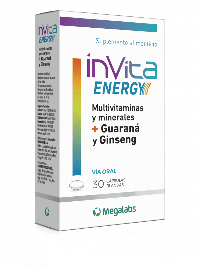 Multivitamínico Invita Energy ya está en RD
