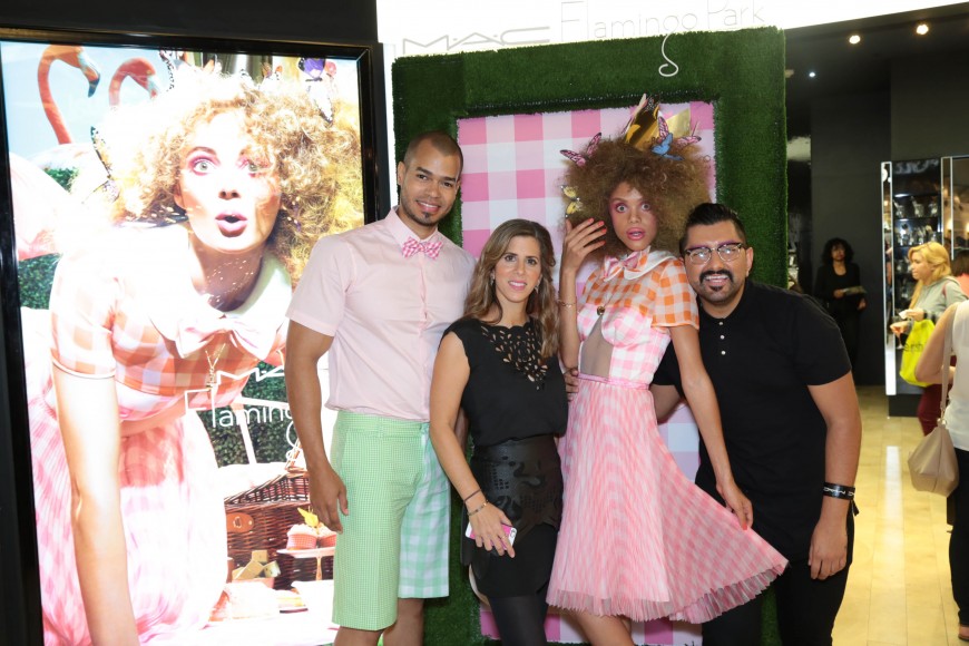 Carlos Mejia, Claudia Handal, Greylin Quelliz y Jorge Ranger.