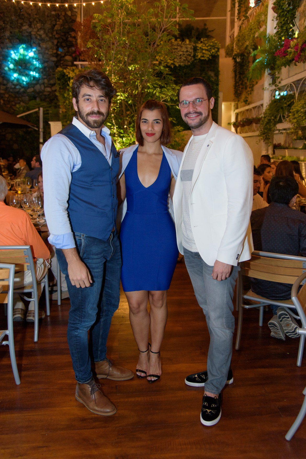 4David Maler, Nashla Bogaert y Luis Marcell Ricart Flow Magazine