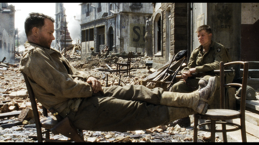 Tom Hanks en una escena de la película Salvando al Soldado Ryan
