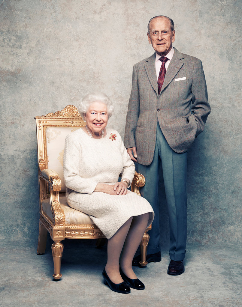 Retrato mas reciente de Isabel II y Felipe de Edimburgo