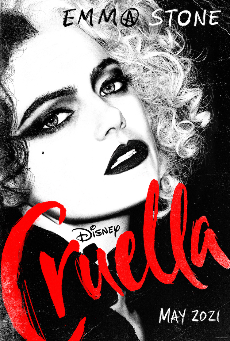 Emma Stone as Cruella de Vil