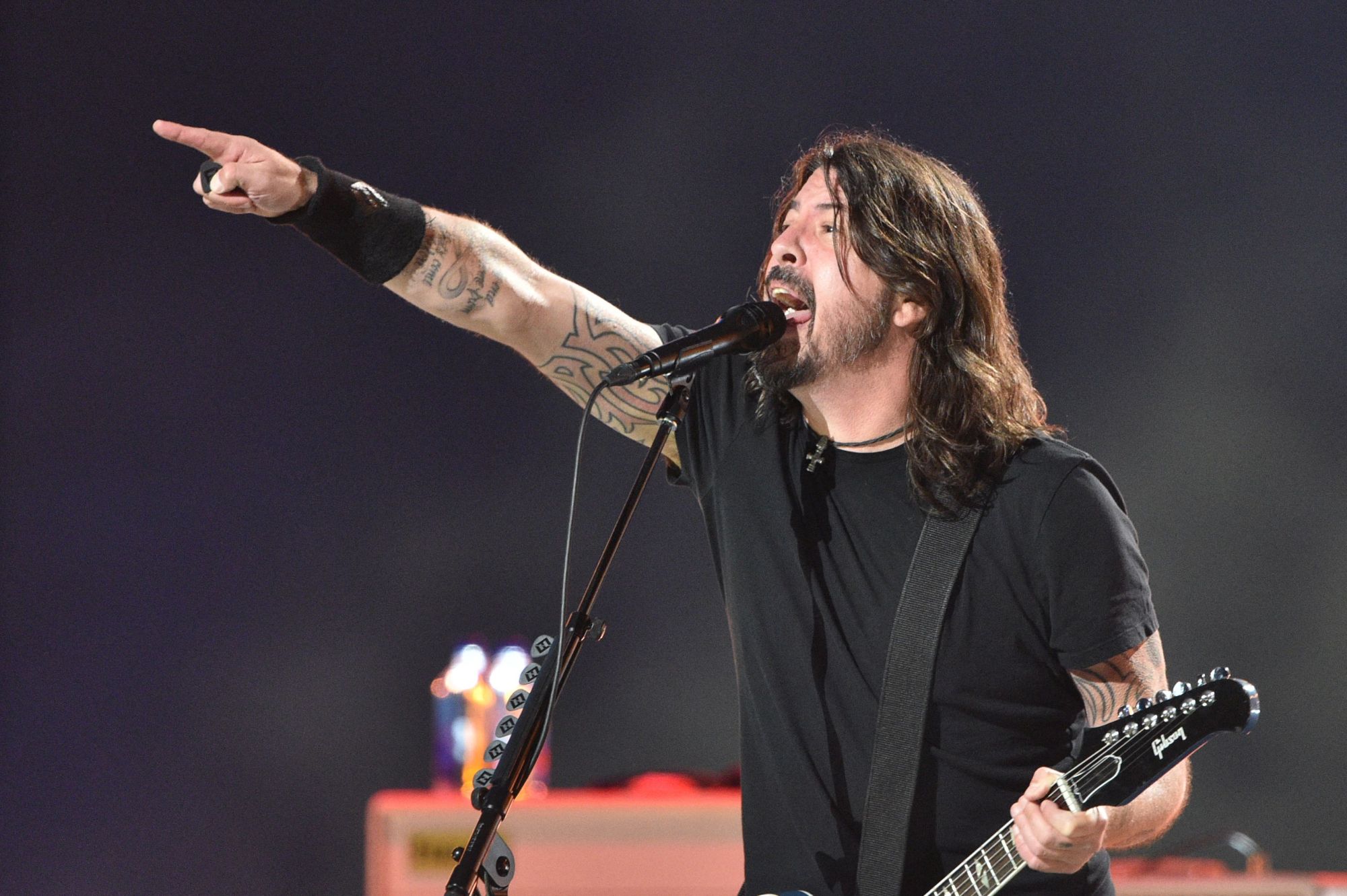 El grupo de rock Foo Fighters también fue participe de Vax Live