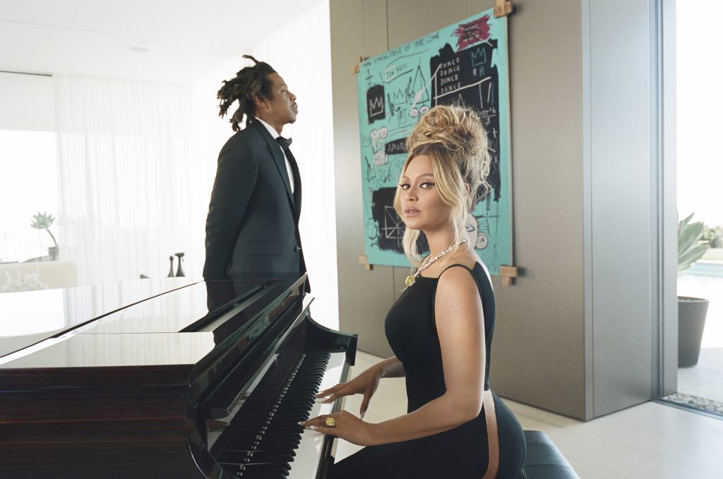 Beyoncé y Jay Z destacan como protagonistas en la nueva campaña de la firma de joyería Tifanny and Co.