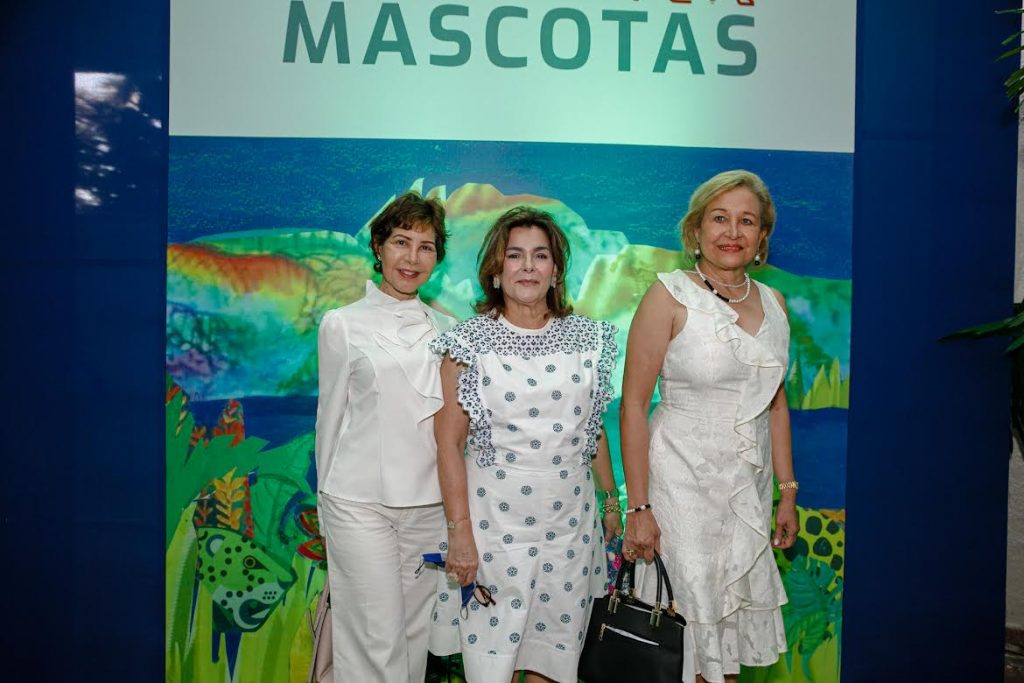 Dania Aybar, Maritza Bonetti y Matilde de Farach