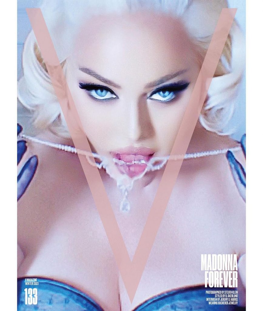 Madonna sorprende en nueva portada de la revista V Magazine