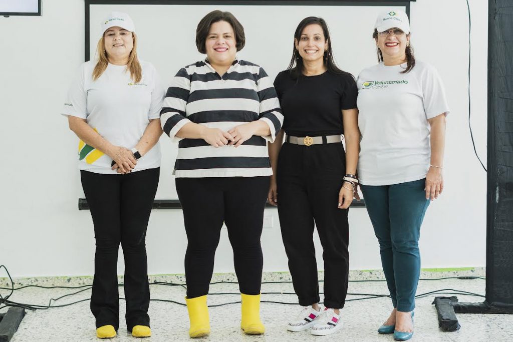 Dulce Fernández, Anya Damirón, Carolina Elivo e Himilce Tejada.