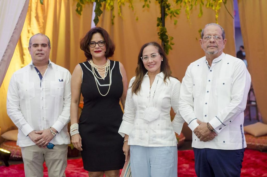 Reynaldo Caminero, Raysa Feliz, Rosa Veras y Ernesto Veloz