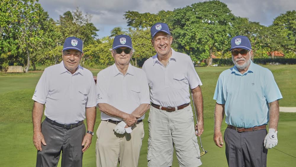 Papo Blanco, Danilo Caro, Andrés Aybar y Porfirio Brito