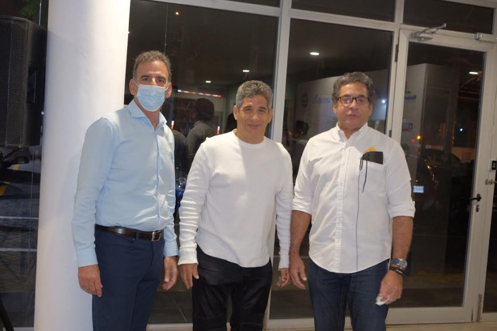 Wady Asbún, Tony Méndez y Aldo Ruíz