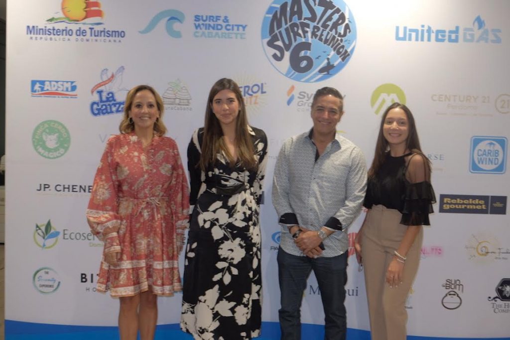 Isabel Puig, Ana Gabriela Vilchez, Luis Aracena y Angeline Monegro