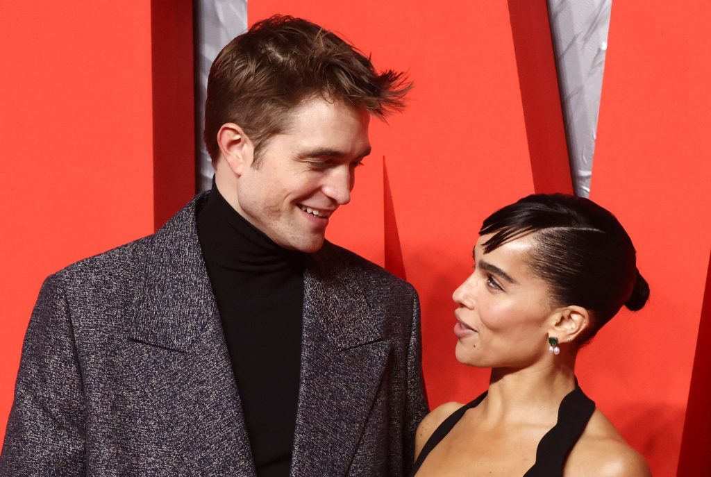 Robert Pattinson Y Zoe Kravitz: Distinción En Premiere De «The Batman ...