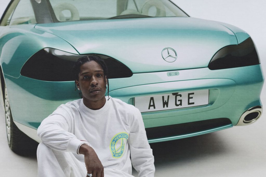 A$AP Rocky se une a Mercedes Benz para diseñar colección inspirada en los años 90