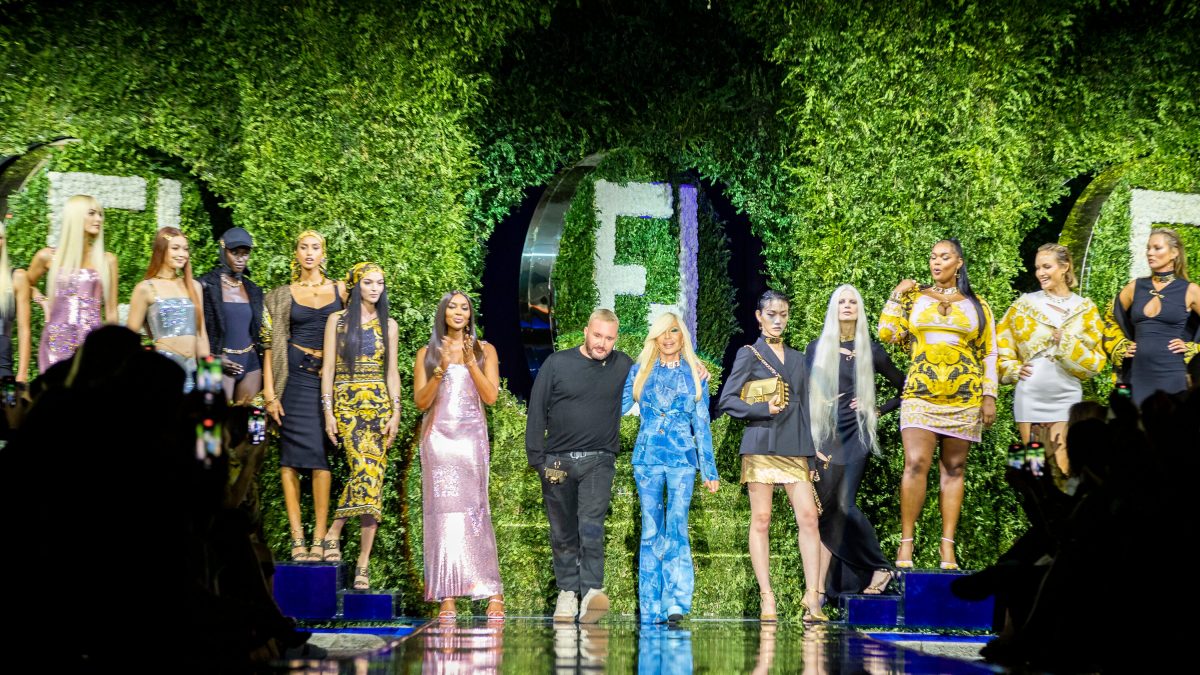 Las firmas de moda Versace y Fendi se unen en colaboración única Flow Magazine