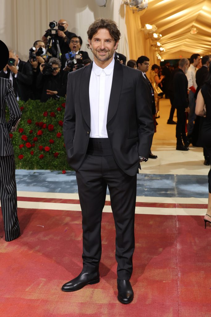 NEW YORK, NEW YORK - MAY 02: Bradley Cooper attends The 2022 Met Gala Celebrating "In America: An Anthology of Fashion" at The Metropolitan Museum of Art on May 02, 2022 in New York City. (Photo by Mike Coppola/Getty Images)