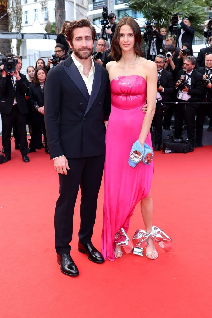 Jake Gyllenhaal y su novia Jeanne Cadieu