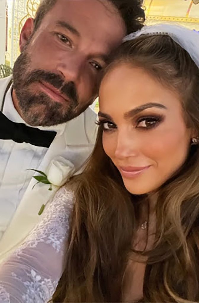 Jennifer López y Ben Affleck dan el ‘Sí’. La pareja se casó en Las Vegas este fin de semana