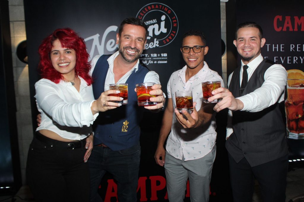 Celebraron décimo aniversario de #NegroniWeek