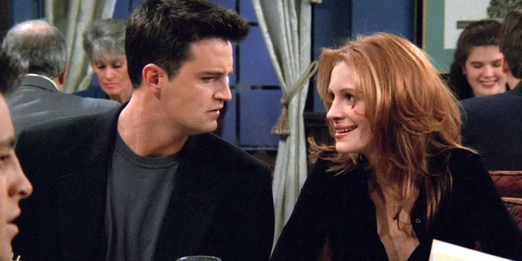 Matthew Perry habla de su relación con Julia Roberts