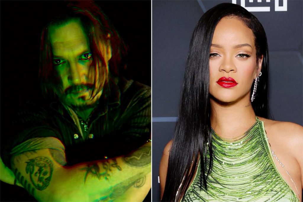 Johnny Deep desfiló marca de Rihanna y levantó polémica
