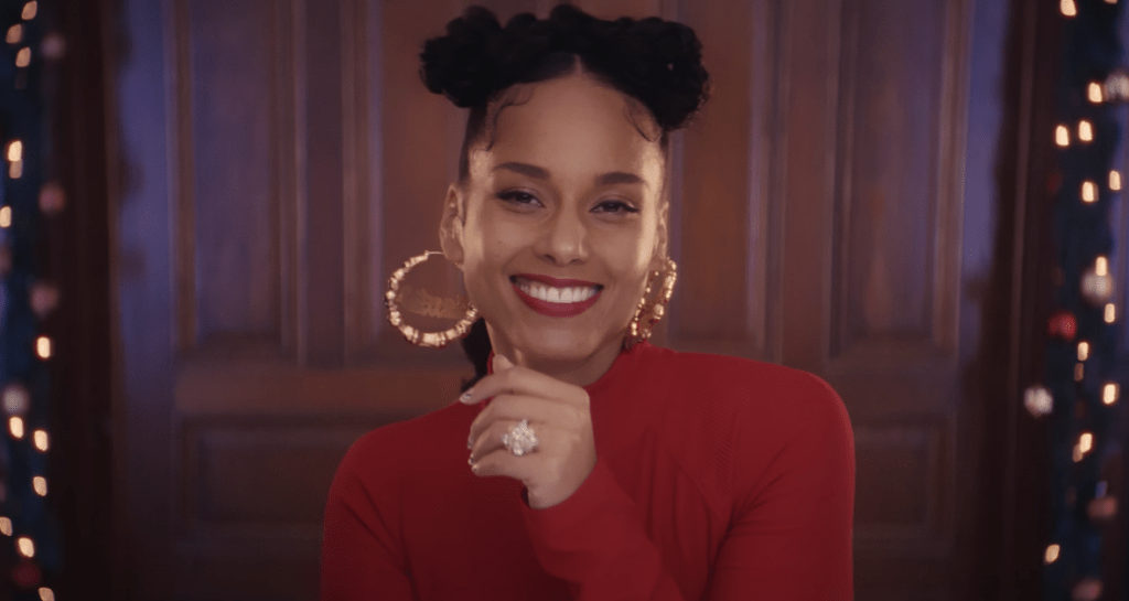 Alicia Keys graba su primer disco navideño