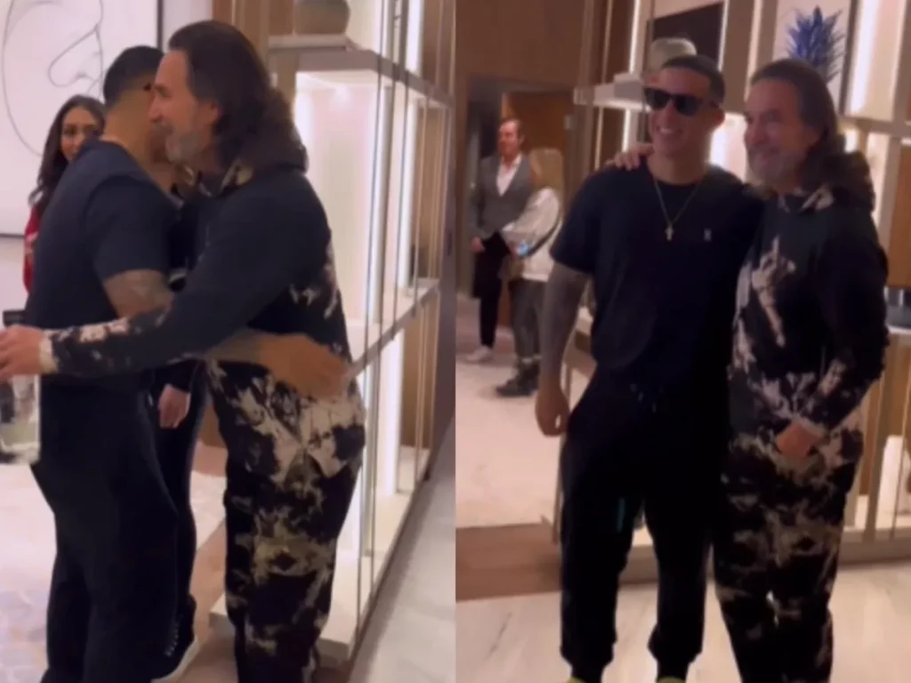 Daddy Yankee y Marco Antonio Solís se encontraron