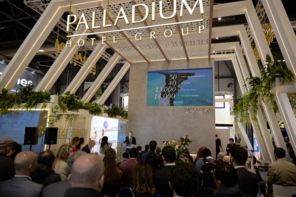 Palladium Hotel Group alcanza ingreso de 948 millones y supera en un 26% su volumen de negocio prepandemia