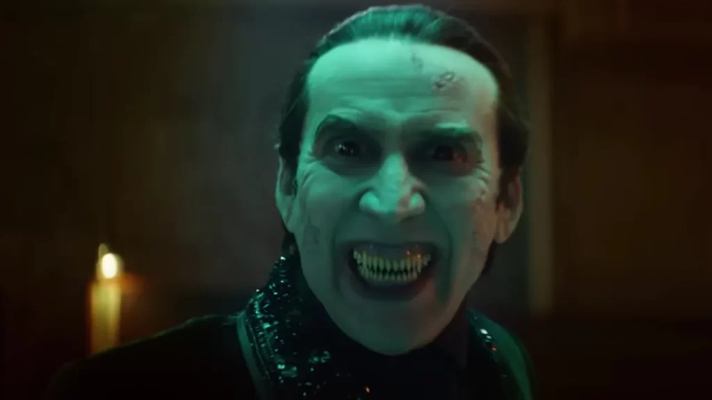 Revelan tráiler de Nicolas Cage como Drácula