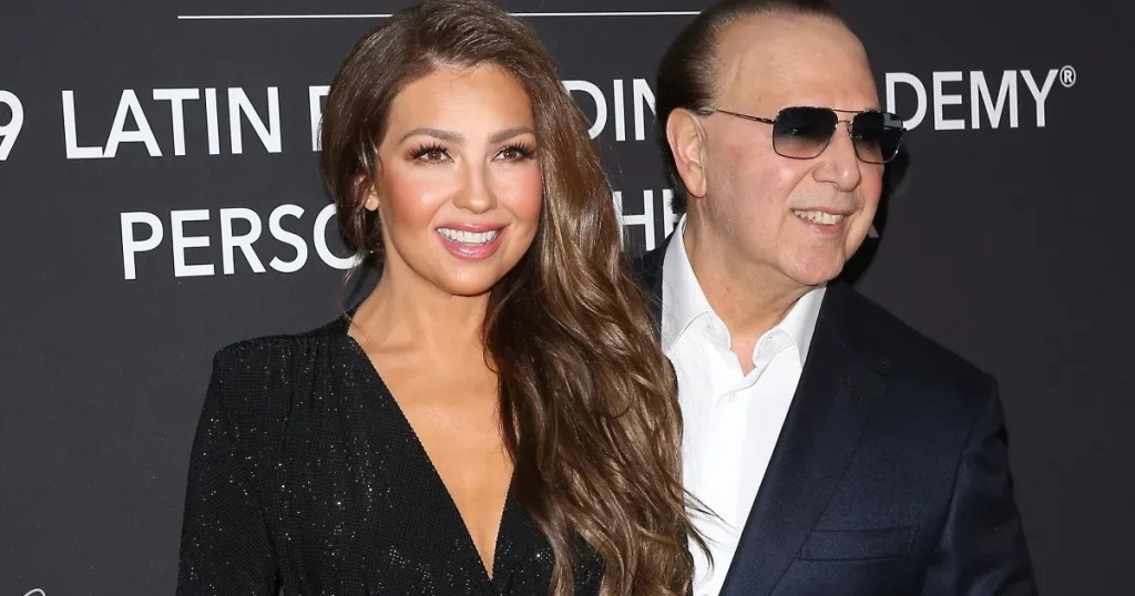 ¿Thalía y Tommy Mottola en proceso de separación?